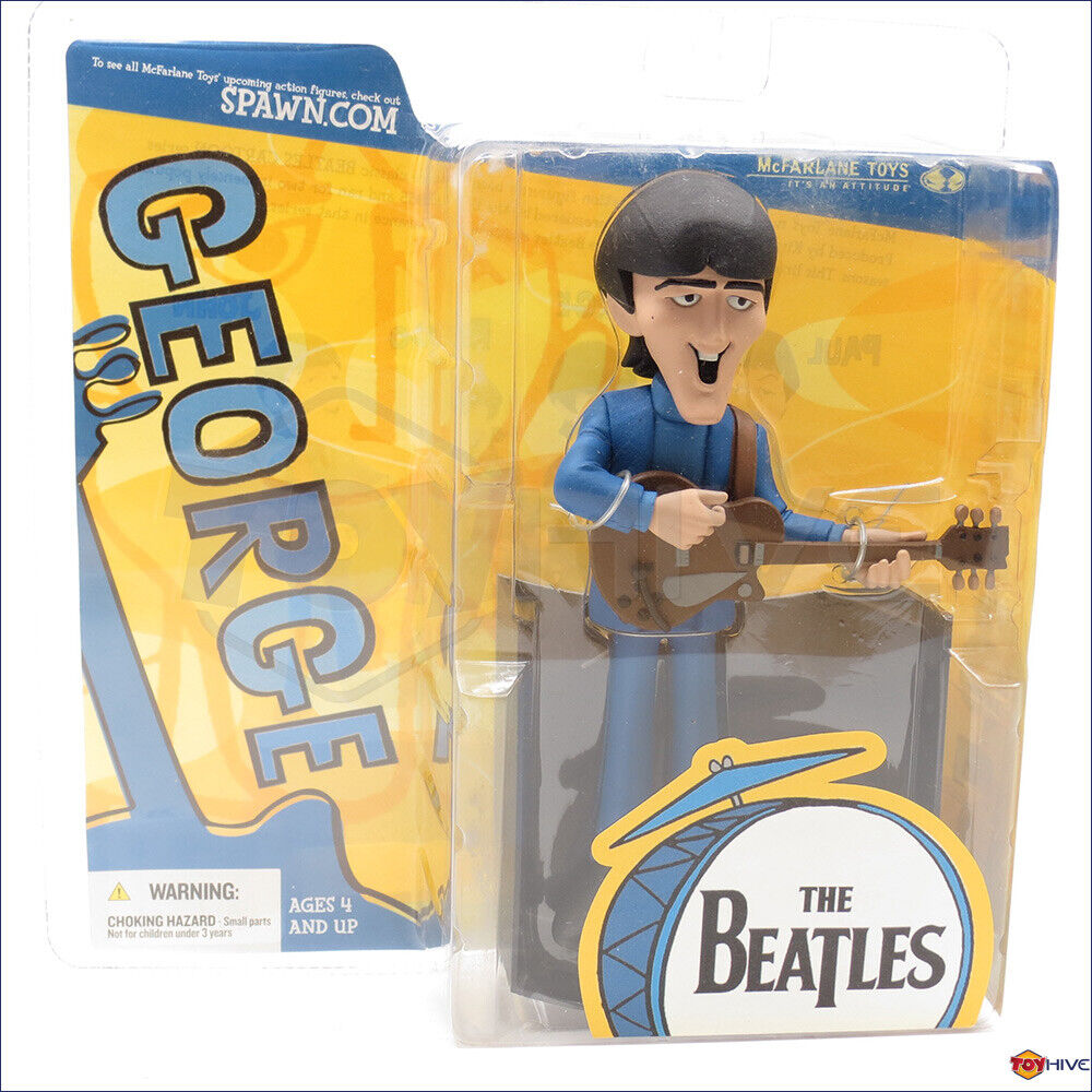 BEATLES: JOHN, PAUL, GEORGE & RINGO (CAR - MCFARLANE-2007-SET OF 4