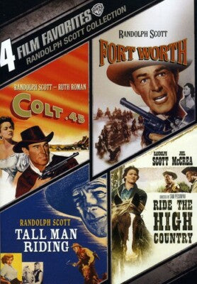 SCOTT, RANDOLPH - DVD-4 FILM FAVORITES