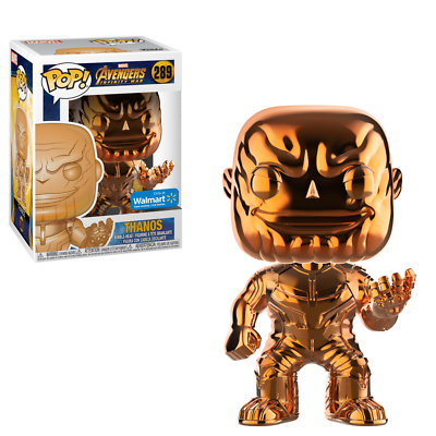 AVENGERS INFINITY WAR: THANOS #289 (ORANGE CHROME) - FUNKO POP!-EXCLUSIVE