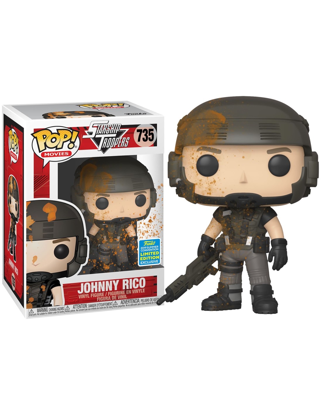 STARSHIP TROOPERS: JOHNNY RICO #735 - FUNKO POP!-2019 SUMMER CON