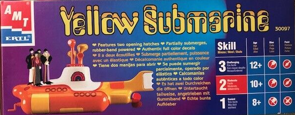 BEATLES: YELLOW SUBMARINE - MODEL KIT-AMT-1999