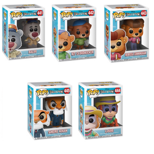 TALESPIN: #441-445 - FUNKO POP-SET OF 5