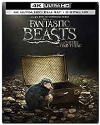 FANTASTIC BEASTS & WHERE TO FIND THEM  - BLU-4K-INC. BLU COPY-STEELBOOK