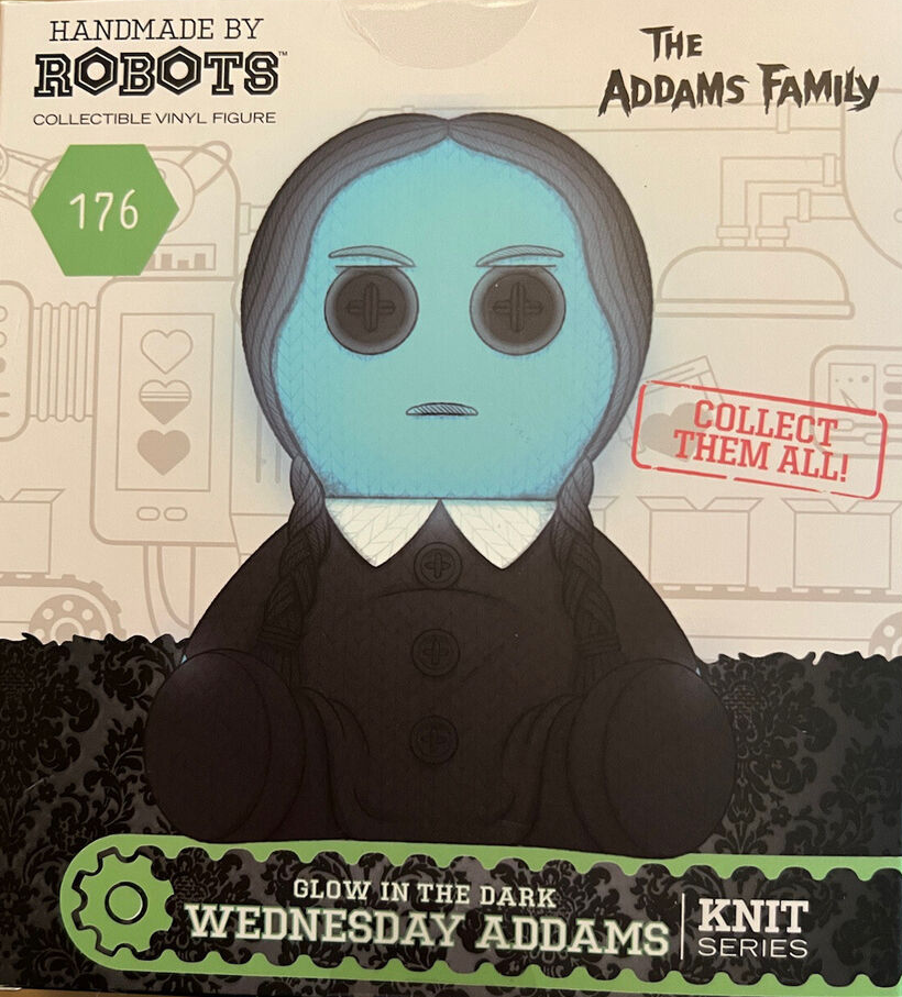 ADDAMS FAMILY: WEDNESDAY #176 (KNIT SERIES) - HANDMADE BY ROBOTS-GITD-EX