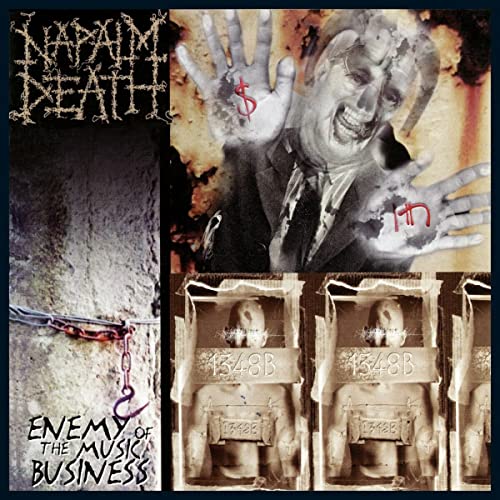 NAPALM DEATH - ENEMY OF THE MUSIC BUSINESS (RED VINYL)