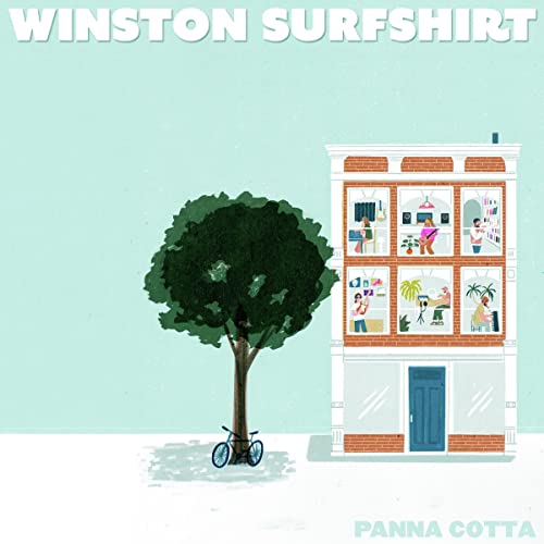 WINSTON SURFSHIRT - PANNA COTTA (BABY BLUE VINYL)