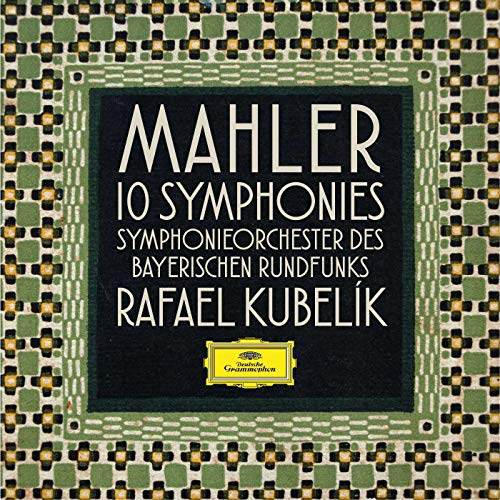 RAFAEL KUBELIK & SYMPHONIEORCHESTER DES BAYERISCHEN RUNDFUNKS - MAHLER: 10 SYMPHONIES (10CD + BLU-RAY AUDIO) (CD)