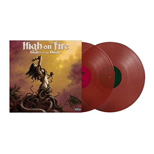 HIGH ON FIRE - SNAKES FOR THE DIVINE (TRANSLUCENT RUBY VINYL)