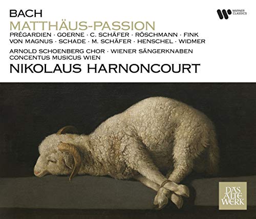 NIKOLAUS HARNONCOURT - ST MATTHEW PASSION - PASSION SELON ST MATTHIEU (BACH) (CD)
