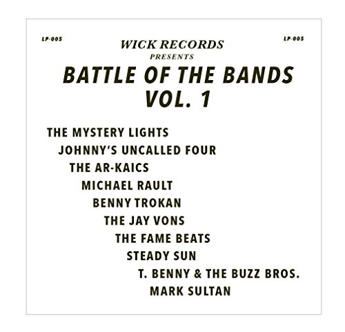 VARIOUS ARTISTS - WICK RECORDS PRESENTS BATTLE OF THE BANDS VOL. 1 (BLACK SWIRL VINYL) (RSD)
