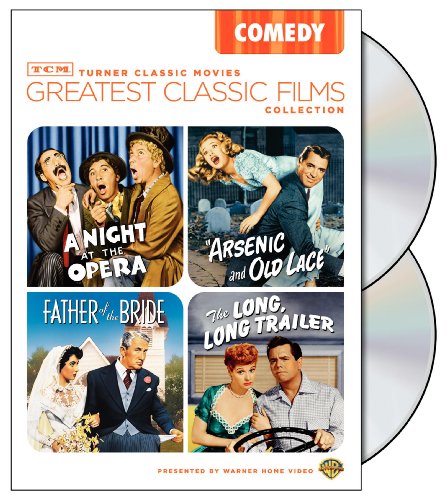 TCM GREATEST CLASSIC FILMS COLLECTION: COMEDY (ARSENIC AND OLD LACE / A NIGHT AT THE OPERA / THE LONG LONG TRAILER / FATHER OF THE BRIDE) [IMPORT]