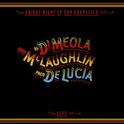 MCLAUGHLIN / MEOLA / DE LUCIA - FRIDAY NIGHT IN SAN FRANCISCO [180 GM LP COLOURED VINYL]