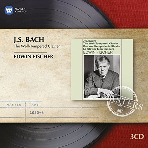 FISHER, EDWIN - BACH: THE WELL-TEMPERED CLAVIER (CD)