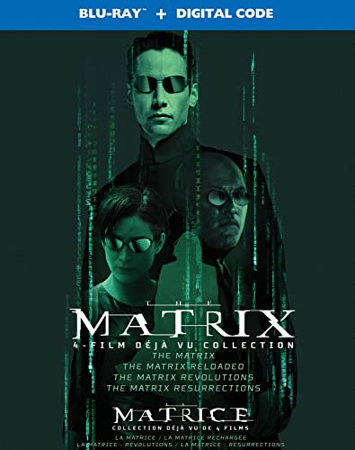 MATRIX, THE 4-FILM DJ VU COLLECTION (BIL/DIGITAL + BD) [BLU-RAY]