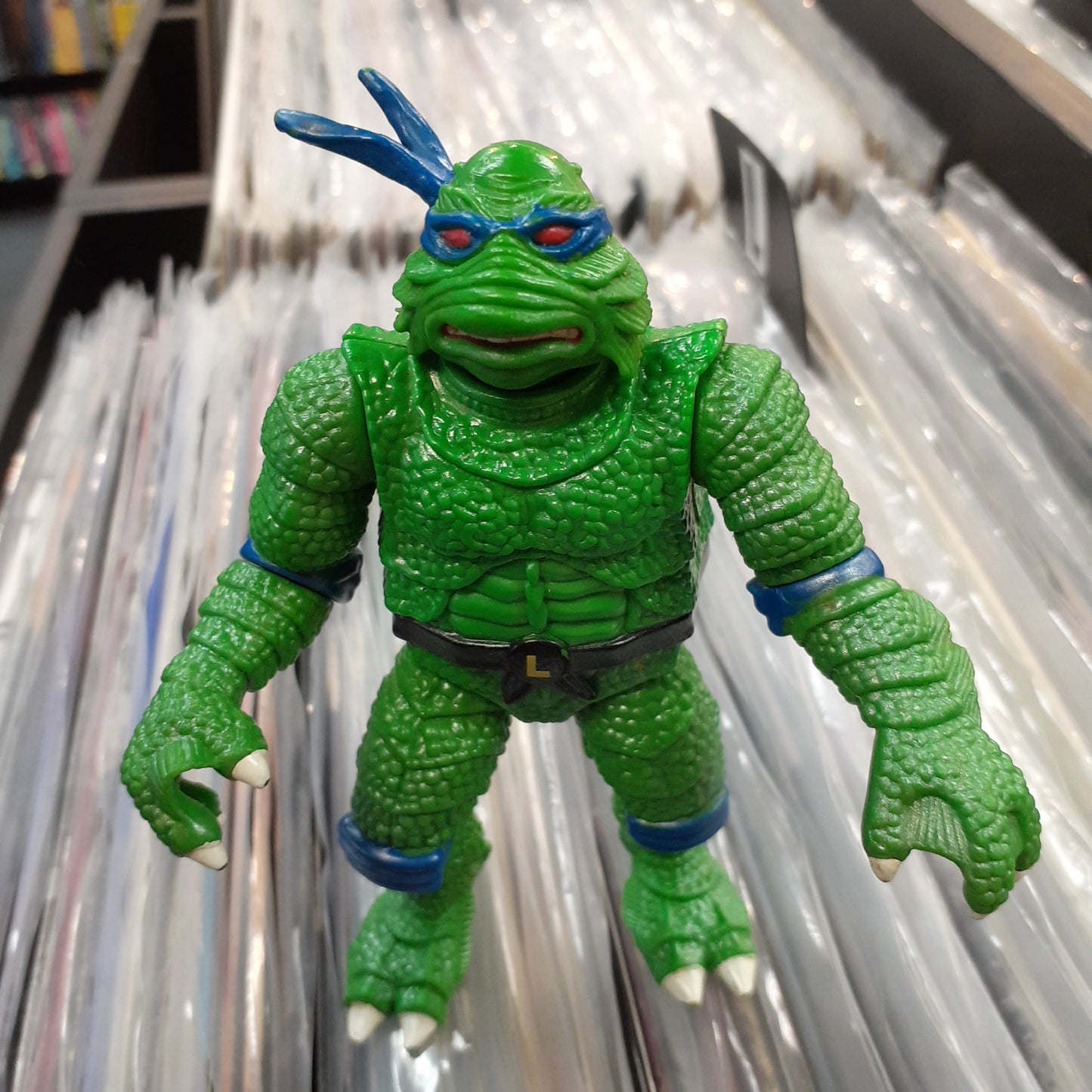 TEENAGE MUTANT NINJA TURTLES: LEONARDO (CREATURE FROM THE BLACK LAGOON) - PLAYMATES-1994-UNIVERSAL MONSTERS