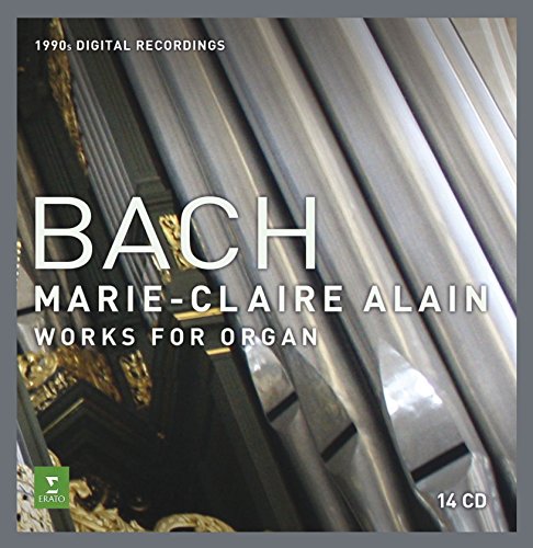 MARIE-CLAIRE ALAIN - BACH: COPMLETE ORGAN WORKS: 1990S DIGITAL (14CD BOX) (CD)