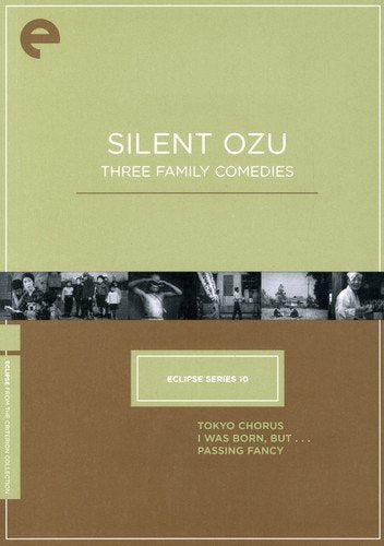 SILENT OZU: THREE FAMILY COMEDIES  - DVD-ECLIPSE SERIES 10 (CRITERION)