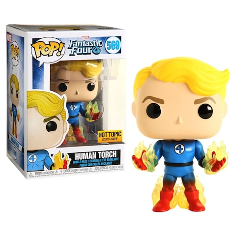 FANTASTIC FOUR: HUMAN TORCH #569 - FUNKO POP!-EXCLUSIVE