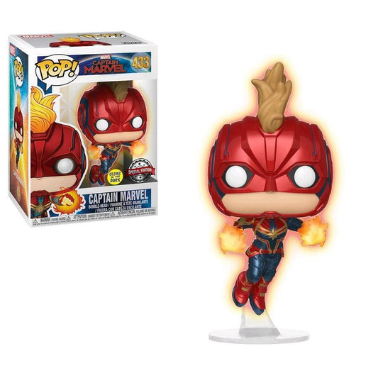 CAPTAIN MARVEL #433 - FUNKO POP!-SPECIAL ED-GITD