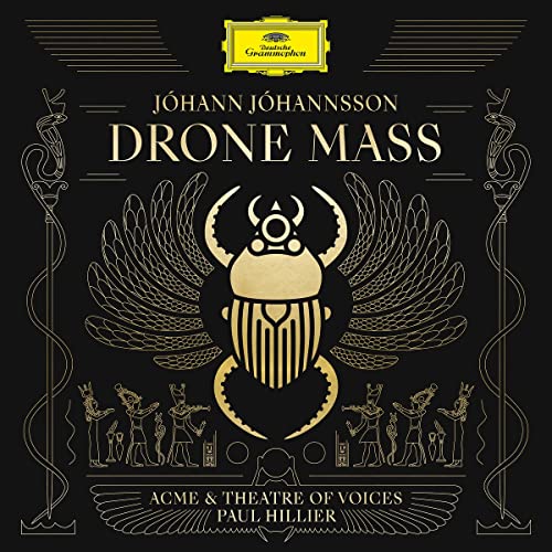 JHANN JHANNSSON, THEATRE OF VOICES, PAUL HILLIER, AMERICAN CONTEMPORARY MUSIC ENSEMBLE - DRONE MASS (VINYL)