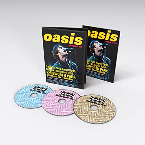 OASIS - KNEBWORTH 1996 (3DVD)