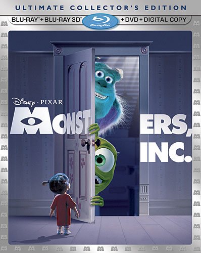 MONSTERS, INC. (ULTIMATE COLLECTOR'S EDITION) [BLU-RAY 3D + BLU-RAY + DVD + DIGITAL COPY]  (SOUS-TITRES FRANAIS)