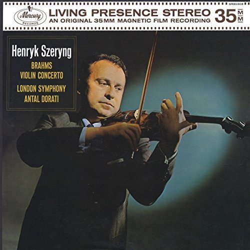 SZERYNG, HENRYK - BRAHMS: VIOLIN CONCERTO IN D [LP]