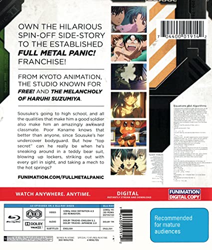 FULL METAL PANIC! FUMOFFU - THE COMPLETE SERIES [BLU-RAY]