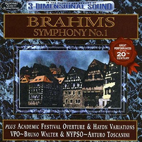 ARTURO TOSCANINI - BRAHMS: SYMPHONY 1 (CD)