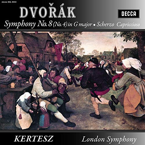 KERTSZ,ISTVAN - DVORAK: SYMPHONY NO. 8 (VINYL)