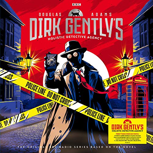 ADAMS,DOUGLAS - DIRK GENTLYS HOLISTIC DETECTIVE AGENCY (140G/HOLLISTIC RED, YELLOW & BLUE VINYL)