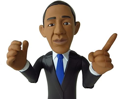 BARACK OBAMA: AN ACTION FIGURE WE CAN BELIEVE IN - JAILBREAK TOYS-2009