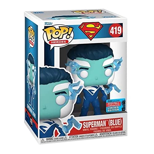 SUPERMAN (BLUE) #419 - FUNKO POP!-2021-FALL CON