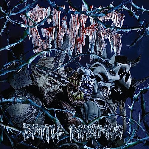 GWAR - BATTLE MAXIMUS (10TH ANNIVERSARY EDITION) (CRYSTAL BLUE WITH DARK BLUE SWIRL VINYL)