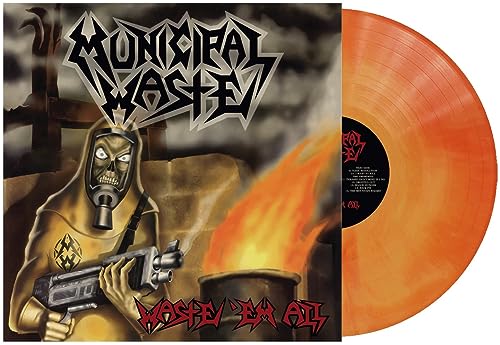 MUNICIPAL WASTE - WASTE 'EM ALL - ORANGE SWIRL (VINYL)