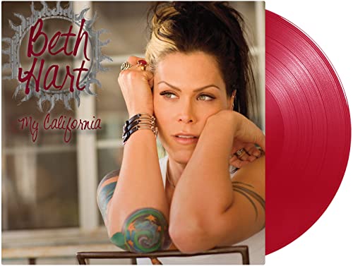 BETH HART - MY CALIFORNIA - TRANSPARENT RED VINYL