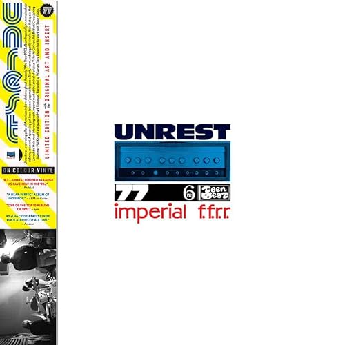 UNREST - IMPERIAL F.F.R.R. (REISSUE) (WHITE VINYL)