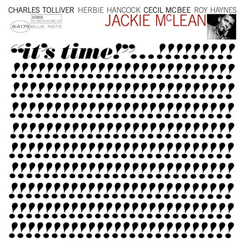 MCLEAN, JACKIE - IT'S TIME (BLUE NOTE TONE POET SERIES VINYL)