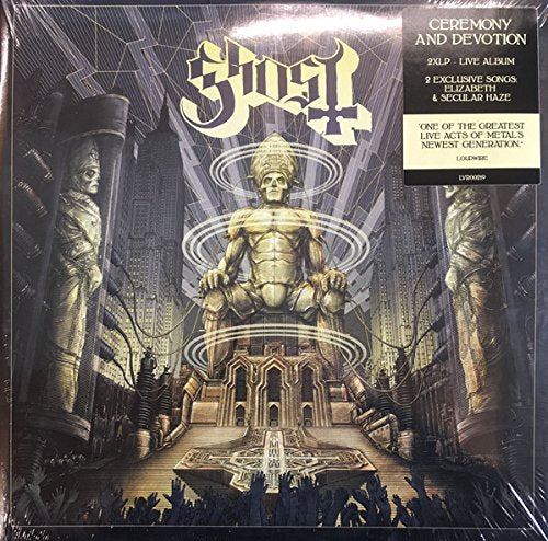 GHOST - CEREMONY AND DEVOTION (2LP VINYL)