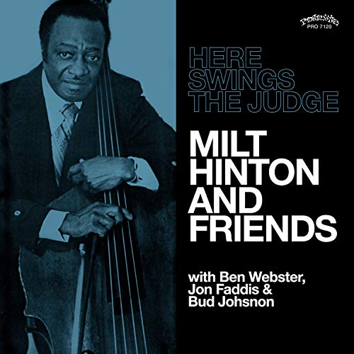 HINTON,MILT - HERE SWINGS THE JUDGE (VINYL)