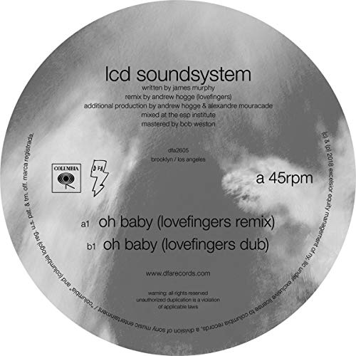 LCD SOUNDSYSTEM - OH BABY (LOVEFINGERS REMIXES) (VINYL)