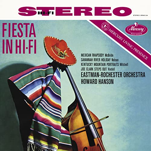 EASTMAN-ROCHESTER ORCHESTRA, HOWARD HANSON - FIESTA IN H-IFI (VINYL)