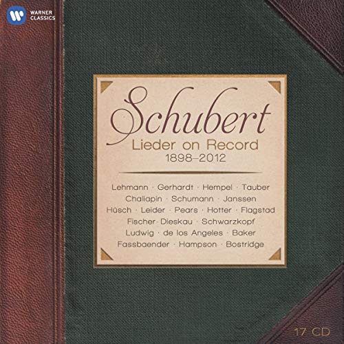 VARIOUS ARTISTS - SCHUBERT LIEDER ON RECORD (1898-2012) (CD)