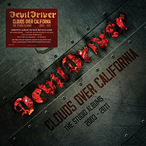 DEVILDRIVER - CLOUDS OVER CALIFORNIA: THE STUDIO ALBUMS 2003  2011 (VINYL)