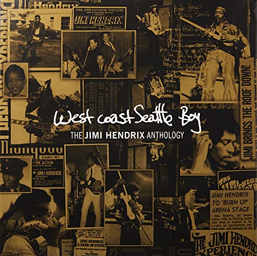 HENDRIX, JIMI - WEST COAST (8LP BOX SET) SEATTLE BOY : THE JIMI HENDRIX ANTHOLOGY