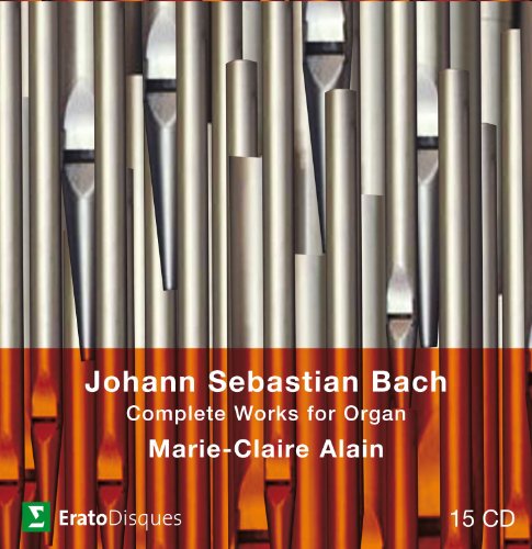 MARIE-CLAIRE ALAIN - BACH:COMPLETE ORGAN WORKS (CD)