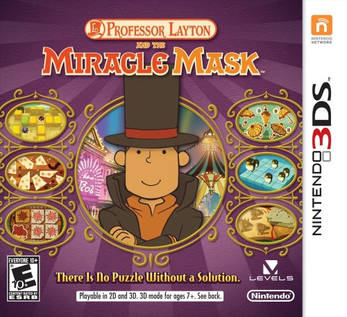 NINTENDO PROFESSOR LAYTON AND THE MIRACLE MASK 3DS