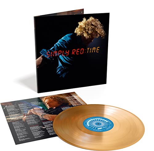 SIMPLY RED - TIME - GOLD COLORED VINYL