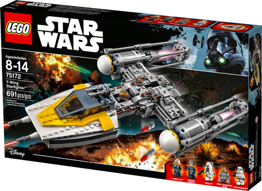 STAR WARS: Y-WING STARFIGHTER - LEGO-#75172-OPEN BOX
