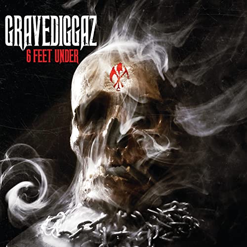 GRAVEDIGGAZ - 6 FEET UNDER - YELLOW/RED SPLATTER (VINYL)